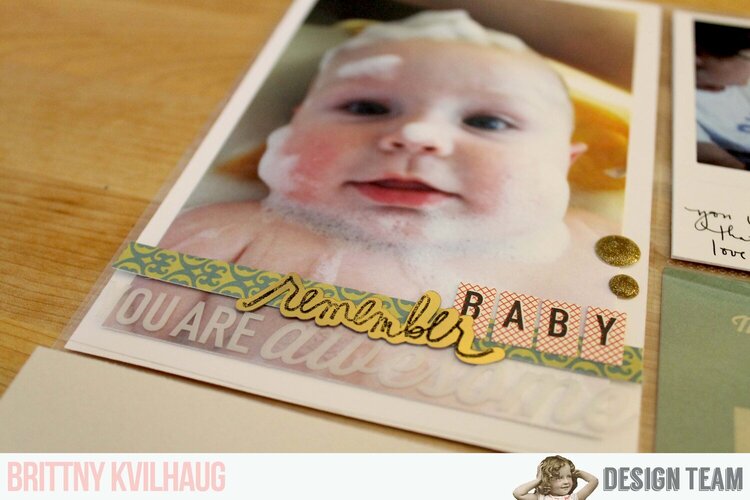 Baby Reed Album Month Five **Noel Mignon Sweet &amp; Simple Kit**