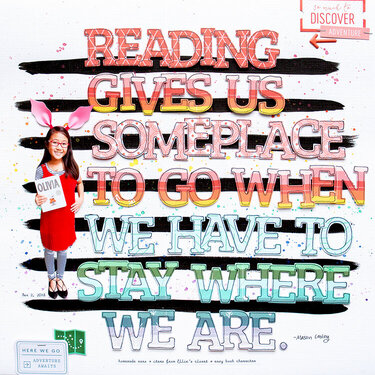 Reading Gives Us, featuring Pinkfresh Studio