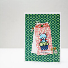 Mama Elephant Carnival Cupcakes cards