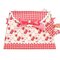 Red Gingham and Flowers Purse Mini Album