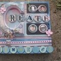 Create memories (wooden letter and Canvas)