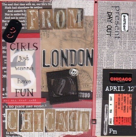 From Chicago to london **no photo&#039;s layout**