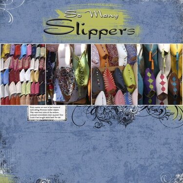 So Many Slippers - Ad Challenge