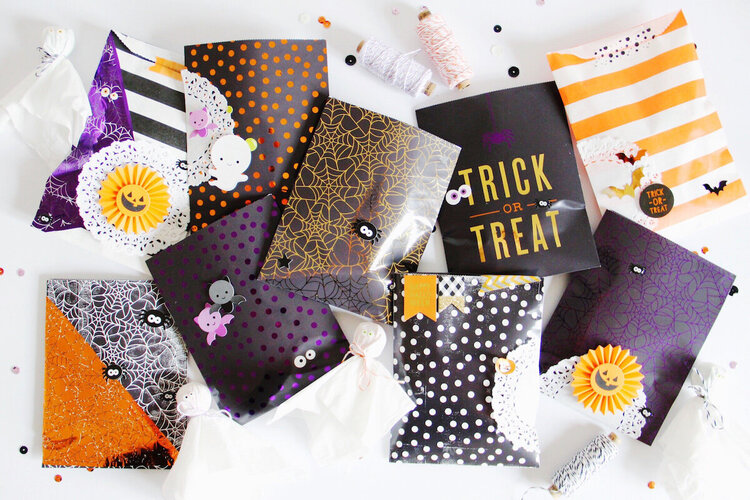 Halloween Treat Bags &amp; Boxes.