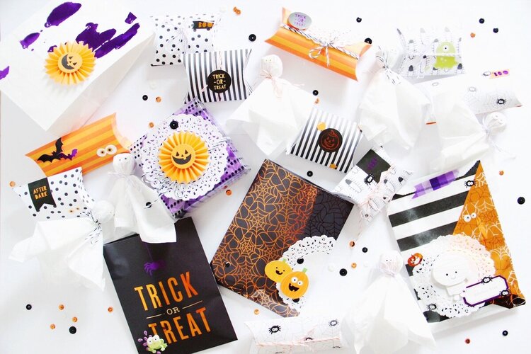 Halloween Treat Bags &amp; Boxes.