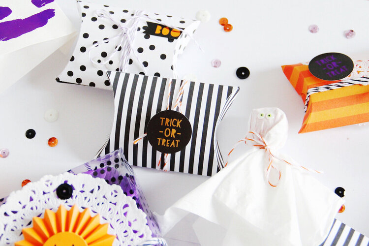 Halloween Treat Bags &amp; Boxes.