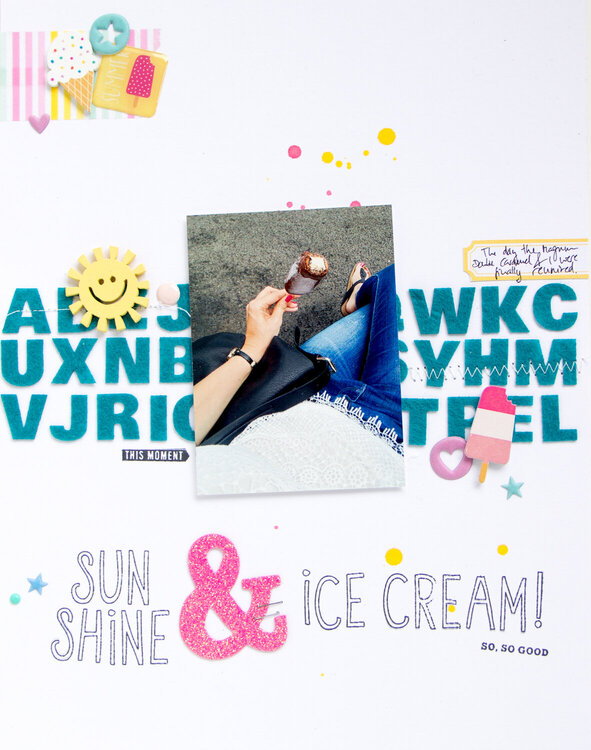 Sunshine &amp; Ice Cream.