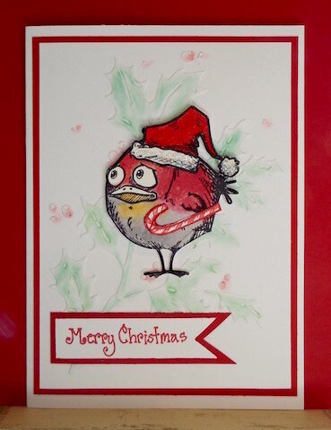 Merry Christmas Crazy Bird