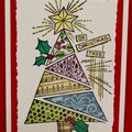 Stamped Christmas Tree