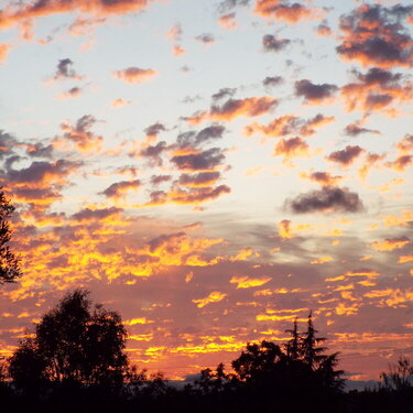 Sunset in California