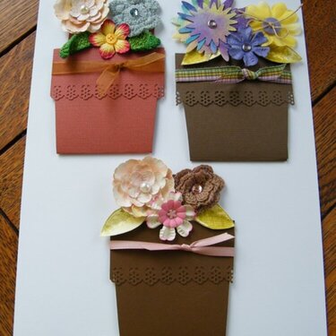 Flowerpot Pocket Cards