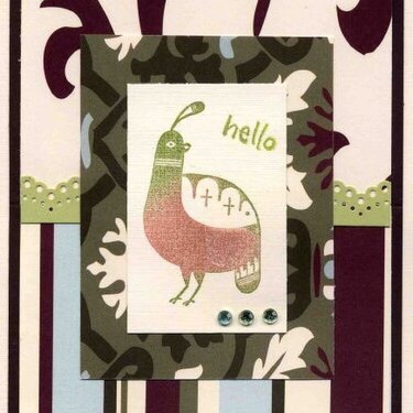 SOF Ugly Paper Challenge &quot;Hello&quot;