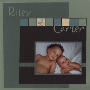 Riley and Carter ( for photofan's photoswap )