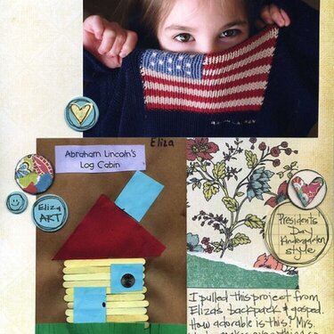 Themed Projects :Presidents Day Kindergarten Style