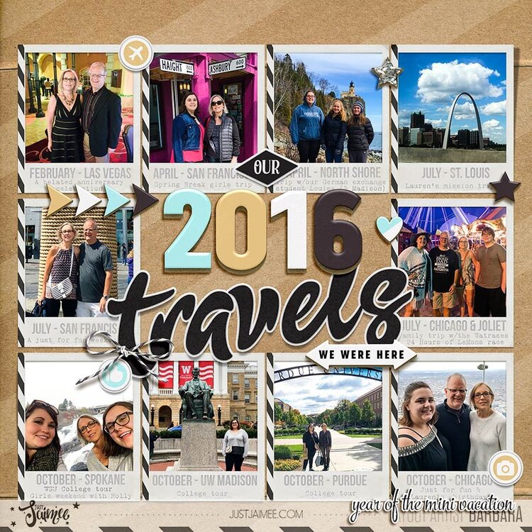 Our 2016 Travels | year of the mini vacatio