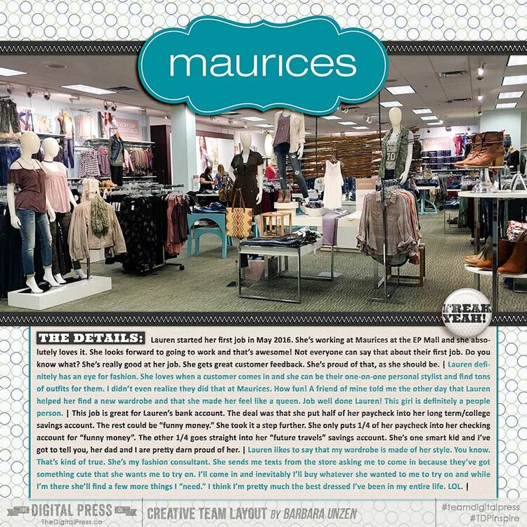 Maurices | First Job