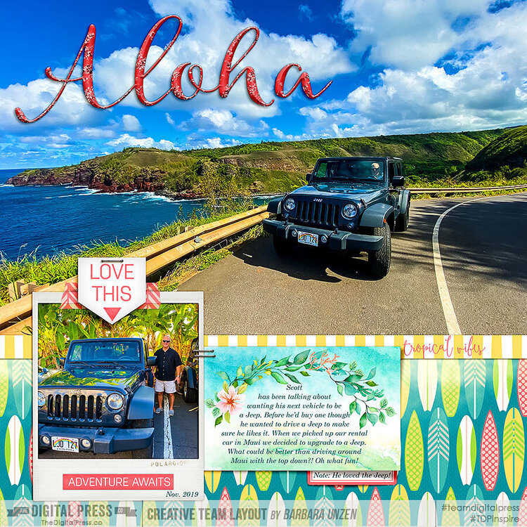 Aloha : Jeep in Hawaii