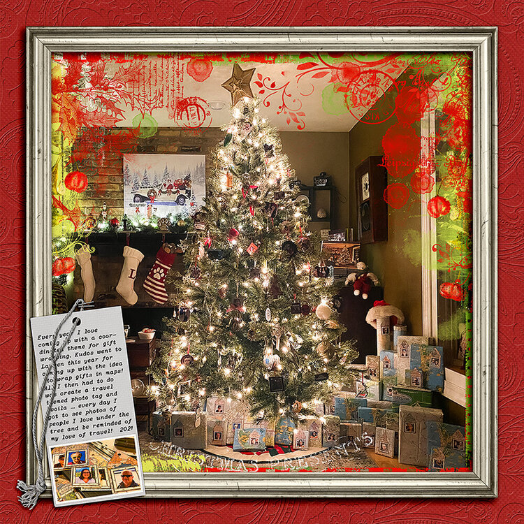 Christmas Gift Wrap Theme &amp; Tree