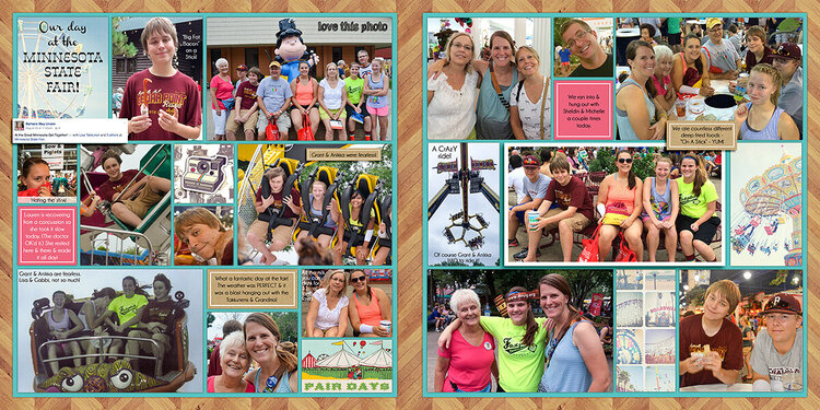 Project Life | Week 34 (The Great Minnesota Get Together) (24x12)