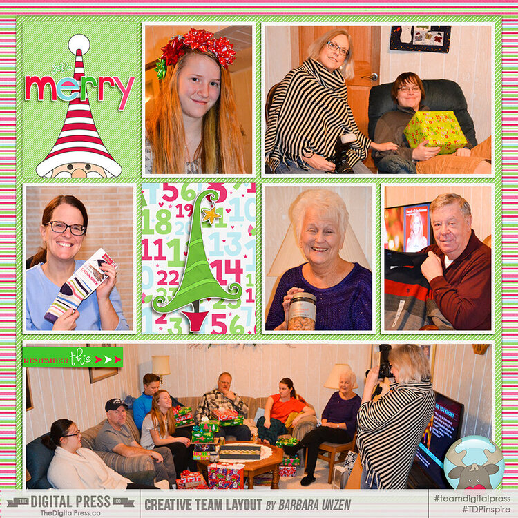 2015 Project Life Week 52 Christmas Eve