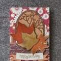 Fall Birthday Card