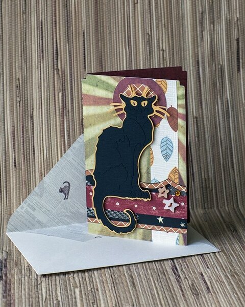 Black Cat Card