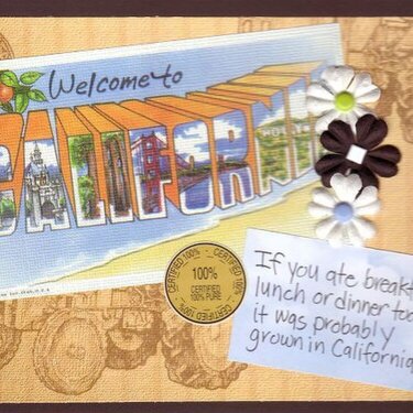 my entry in Pam's CJ *postcards from home*