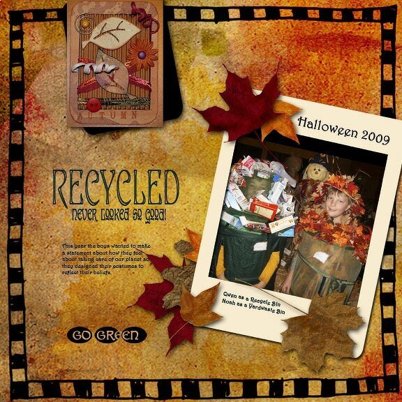 Recycled Halloween (11/2/09 Pub Ad Challenge)