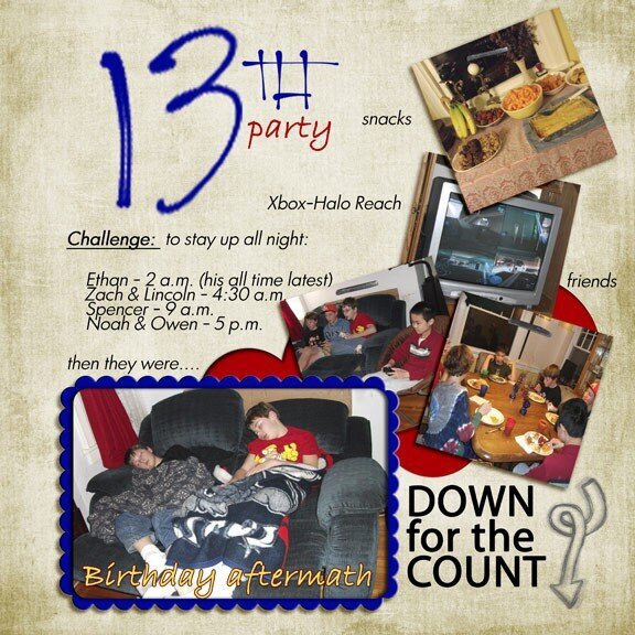 Down for the count