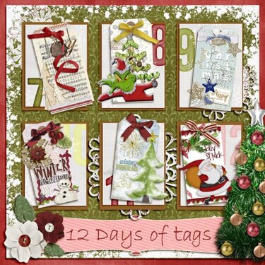 12 Days of Christmas-tags P2