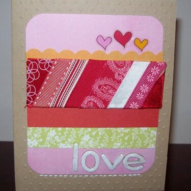 A Year in Cards class - Love Card