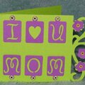 I Love U Mom Cards - Mother's Day