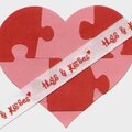 Puzzle Heart Valentine Card - Sizzix