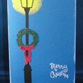 Christmas Card - Lamp Post