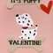 Dog Valentine Cards for kids