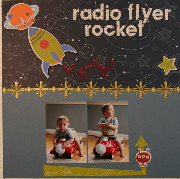 Radio Flyer Rocket *BoBunny*