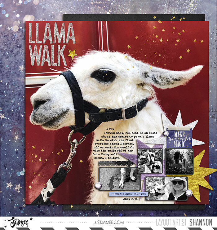 Llama Walk