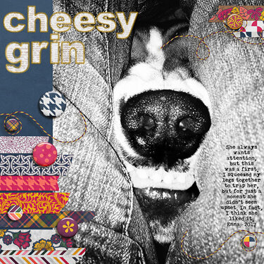 Cheesy Grin
