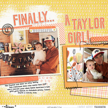 Finally... A Taylor Girl