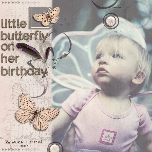 Little Butterfly on her Birthday