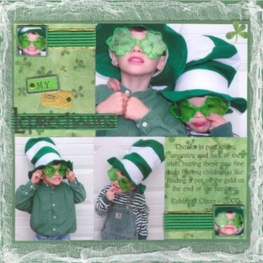 My Little Leprechauns - March/April Memory Makers
