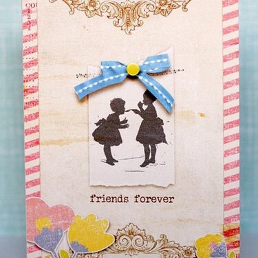 Friends Forever *hybrid card*