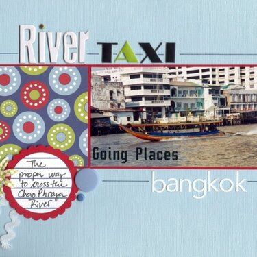 River Taxi - Bangkok