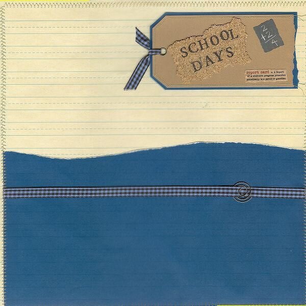School Days - Pocket Page