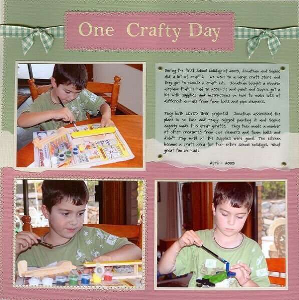 ~ One Crafty Day ~