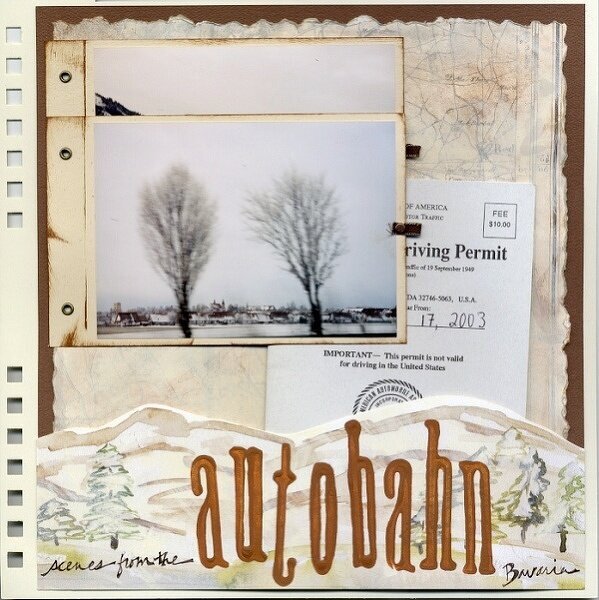 Autobahn - MM Foam Stamps and Paints