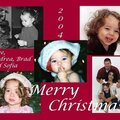 Our Christmas Cards ~ 2004
