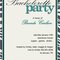 Bachelorette Party Invite & Game Card
