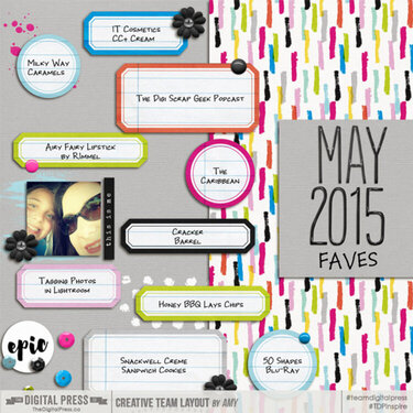 Monthly Favorites - May 2015