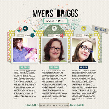 Myers Briggs Over Time